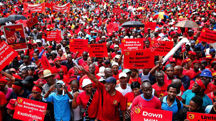 Le mouvement syndical en Afrique